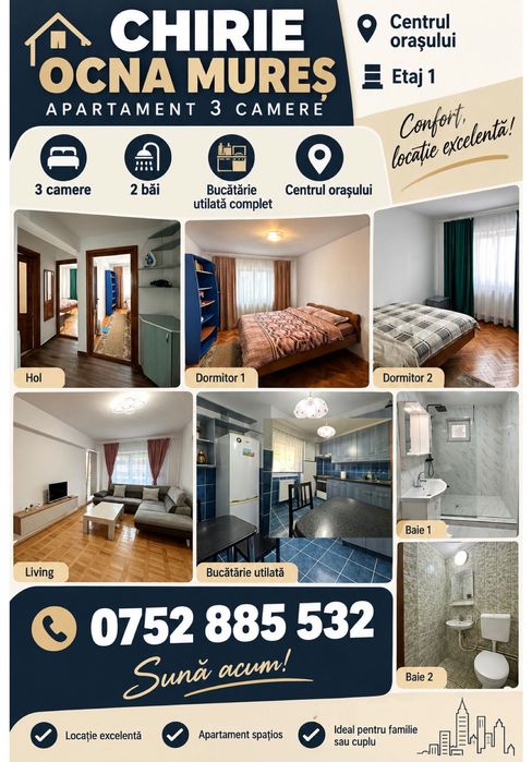 Chirie Ocna Mureș Apartament