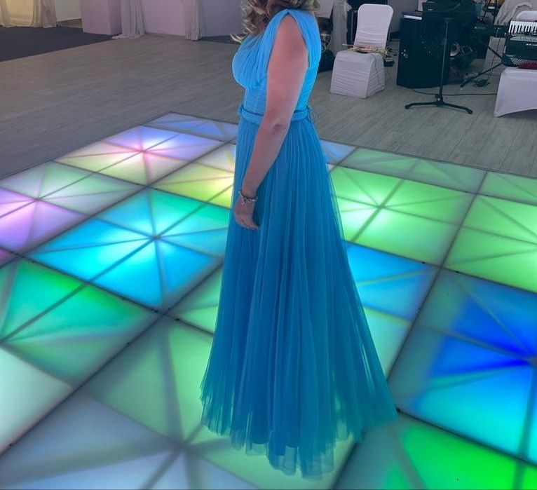 Rochie Ana Radu - turcoaz