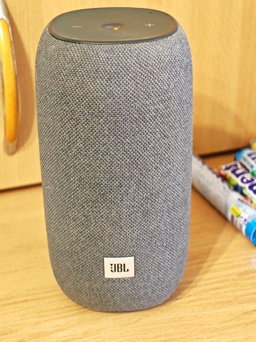 Преносима смарт тонколона JBL Link Portable, 360-градусов звук, Wi-Fi, Bluetooth, Wireless streaming, Google Assistant, IPX7