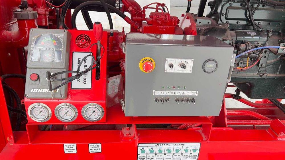 Стационарный бетононасос KTP1310  из Республики Корея от Завода КСР