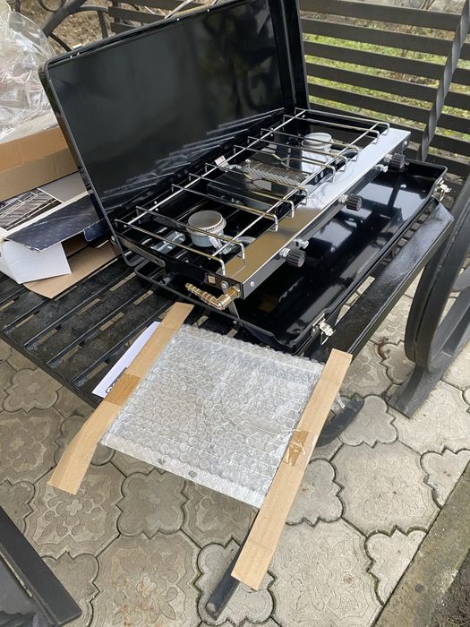 Aragaz camping portabil nou