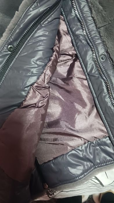 Пухено меко палто