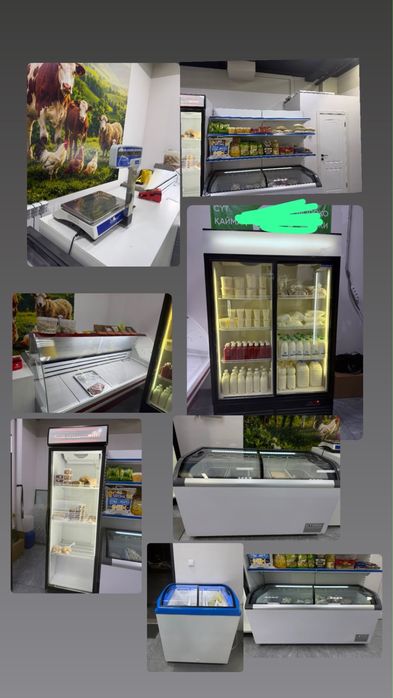 Срочно продам холодильник морозильник витринный