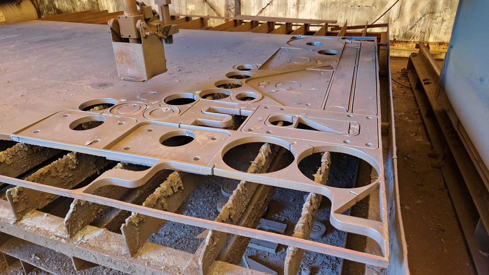 Debitare tablă cu plasmă și oxigaz, panouri metalice gard