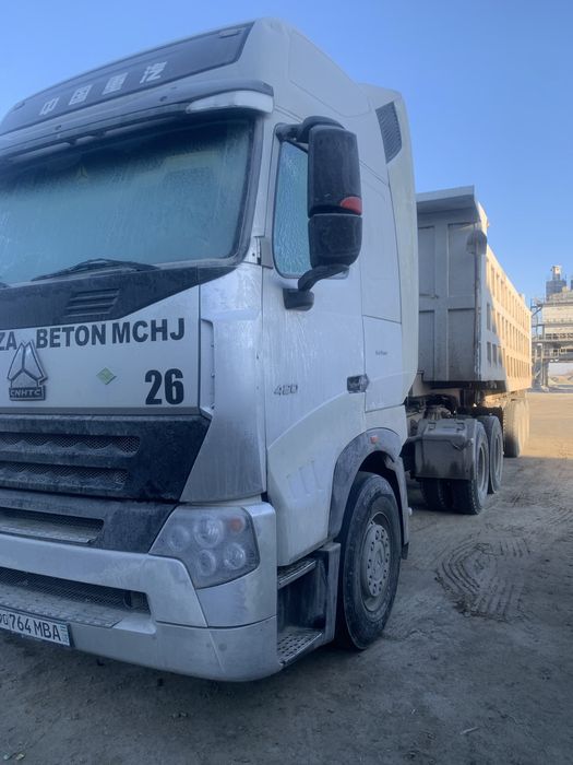 Howo A7 2021 yil 215000 km yurgan 60 tonnalik balon o'rta xolatda