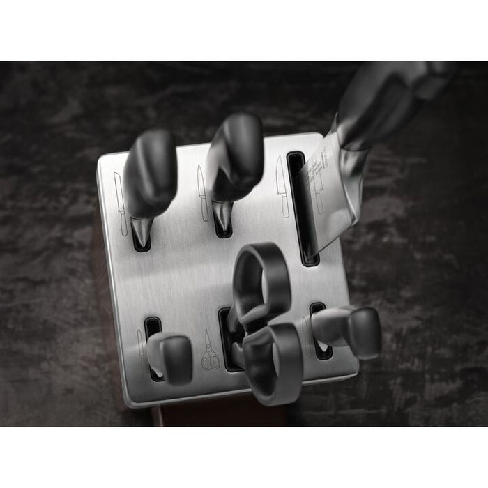 Zwilling комплект ножове със самозаточващ блок  Gourmet  7 части