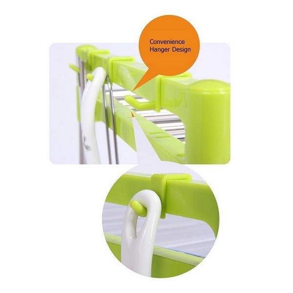 Мултифункционална Етажерка за микровълнова фурна – зелен