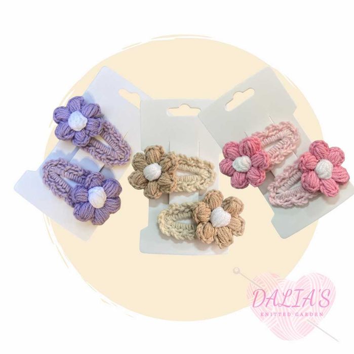 Плетени фиби за коса