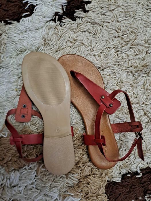 Сандали естествена кожа Vera Pelle