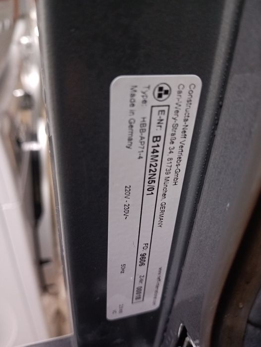 Иноксова фурна за вграждане Neff  Made in Germany 2 години гаранция