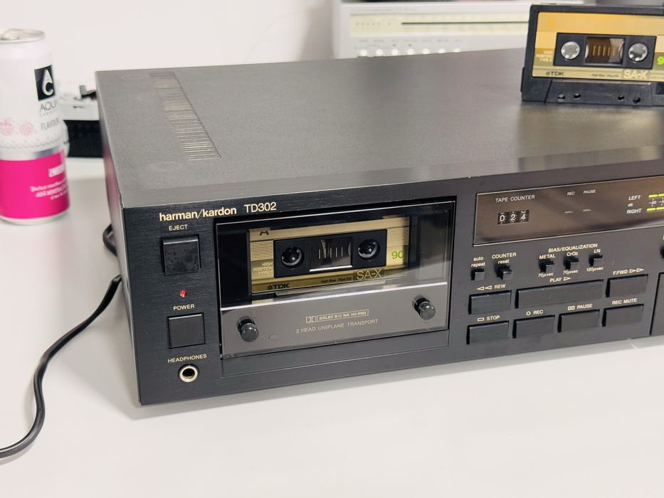 Deck japonez Harman/Kardon TD302,Bias,Mpx,Dolby,sunet foarte bun !!