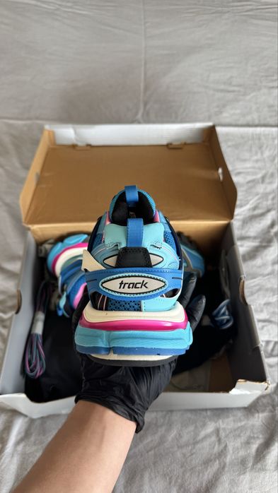 Balenciaga Track Blue & Pink