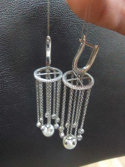 Продам серьги серебро Россия