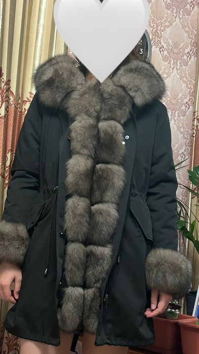 Куртка с натуральным мехом