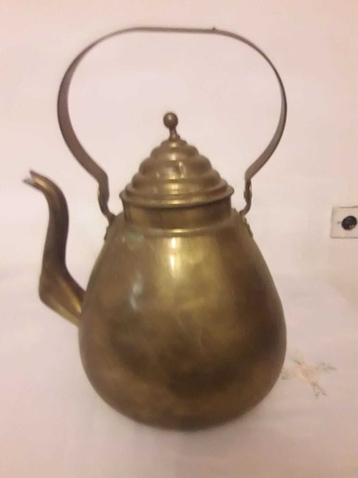 Ceainic cu capac din alama