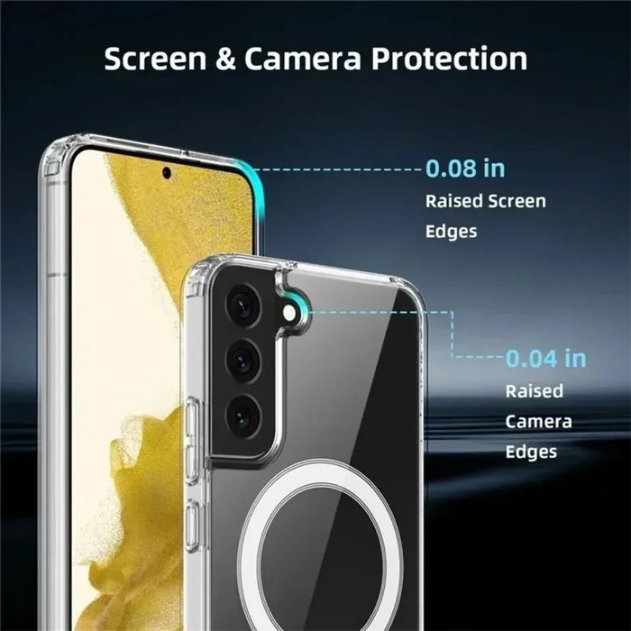 Силиконов калъф Magsafe за Samsung Galaxy S22/S23/S24/S25 Plus и Ultra