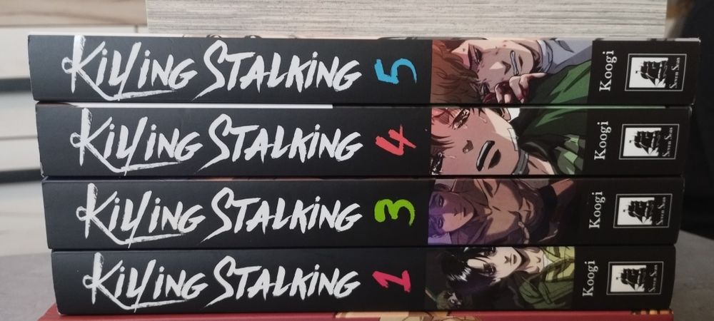 Killing Stalking Vol. 1,3,4,5