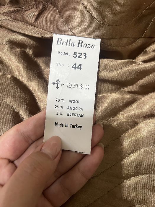 Пальто с норковым воротником