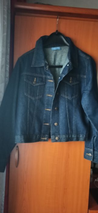 Geaca Blugi cu fir auriu 38