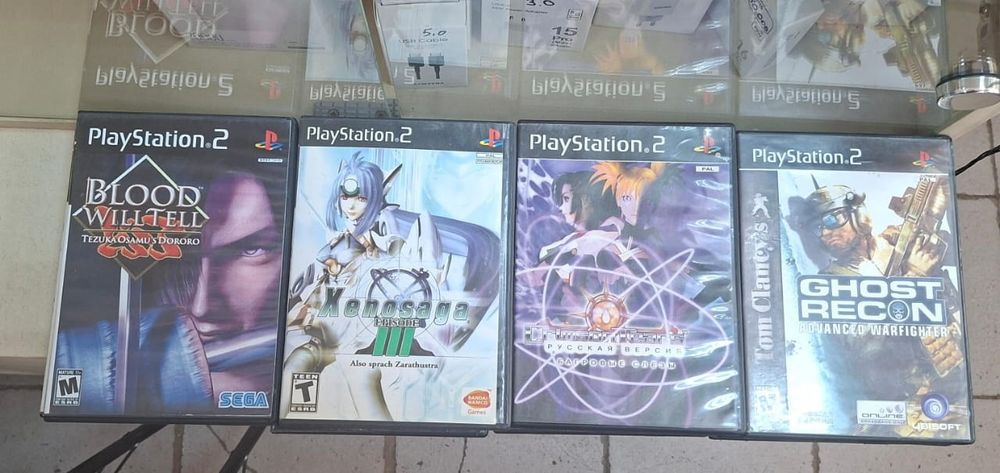 Диски на PlayStation 2