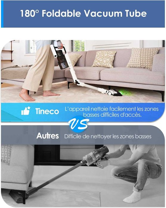 Вертикална прахосмукачка Tineco Pure ONE A50S Plus