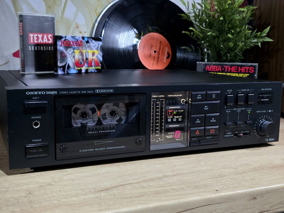 Casetofon deck ONKYO INTEGRA TA-2044, 3 motor , hifi