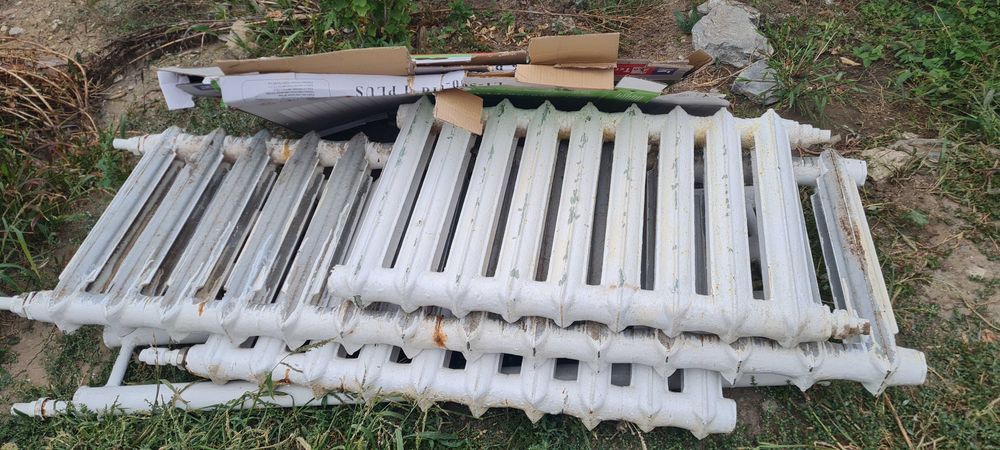 Чугунные  батарей