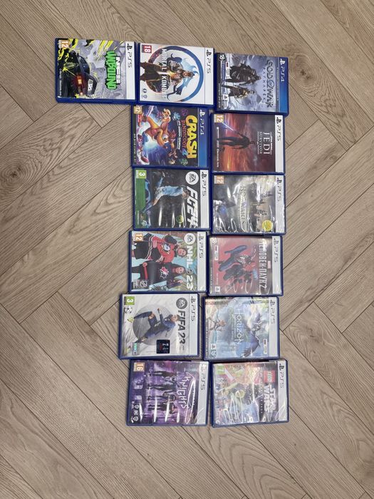 Продам оптом игры на PlayStation 5 и 4