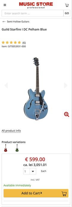 Guild Starfire Custom
