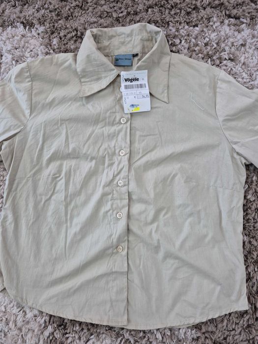 Camasa dama bej Fashion Street (Vogele) marimea 40