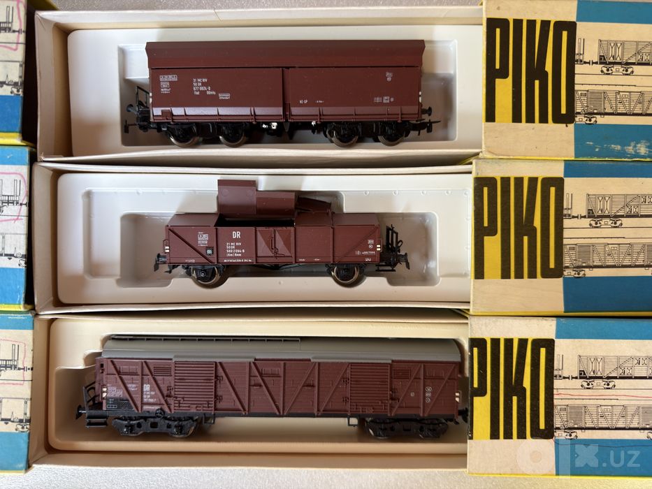 Оригинальные коллекционные вагоны Piko HO 1:87 ГДР