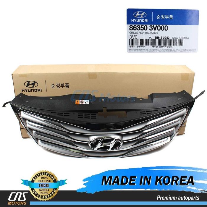 Решетка радиатора Hyundai Grandeur 2011 Хэндай Грандеур 2011
