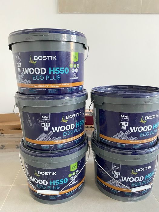 Adeziv parchet NOU Bostik Wood H550 + amorsă