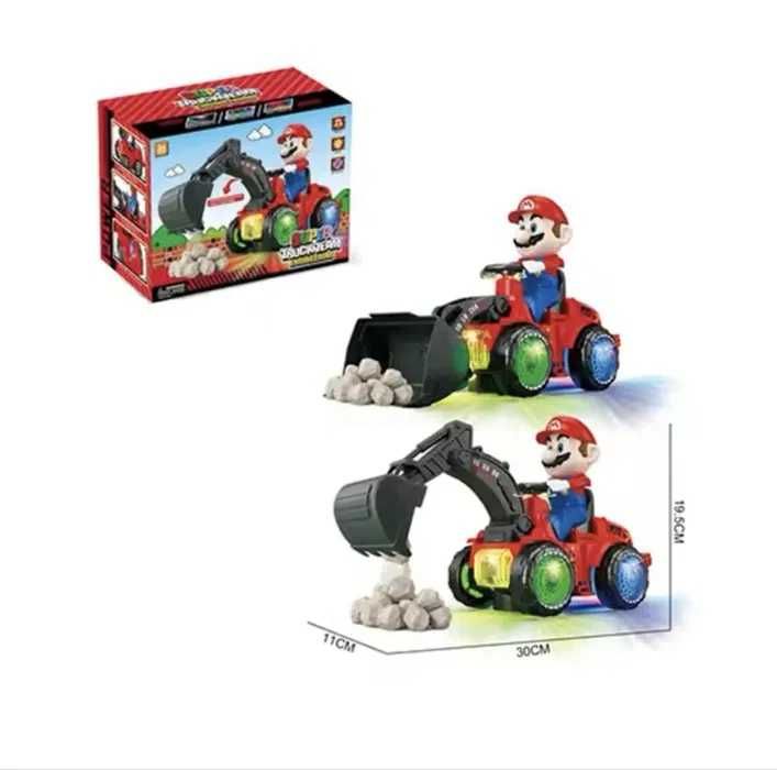 Интерактивна играчка трактор Супер Марио, музикален и светещ