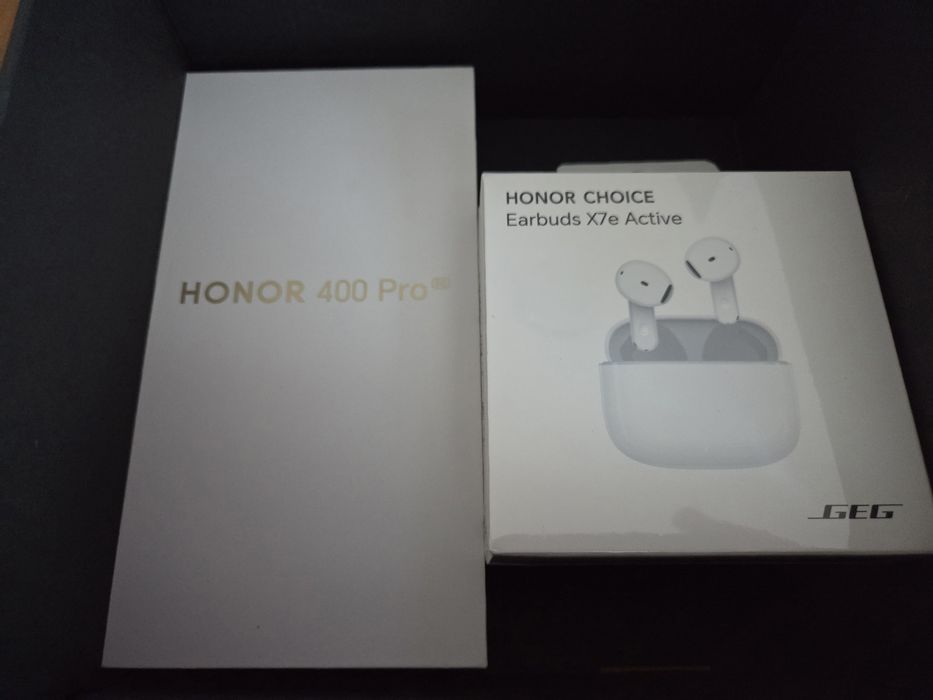 Honor 400 pro 512gb+ Honor earbudsX7e  active