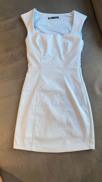 Светло синя рокля ZARA - Размер ХС