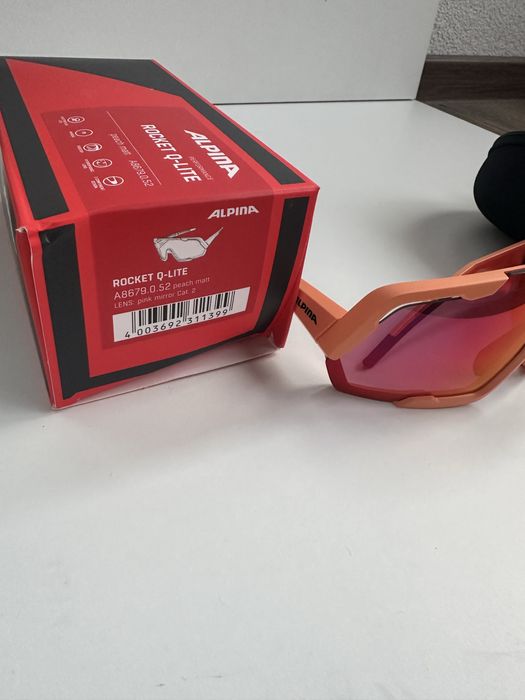 Очила Alpina Rocket Q-LITE A8679.0.52 Peach Matt