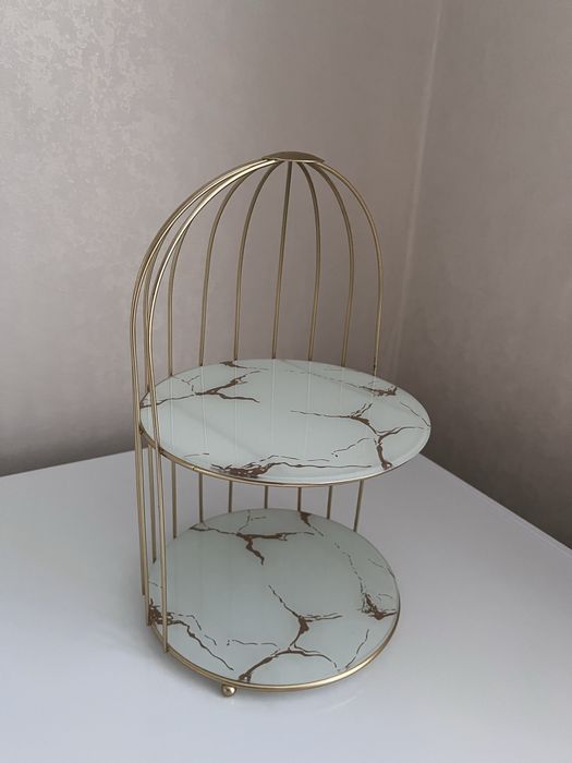 Подставка металл, стекло