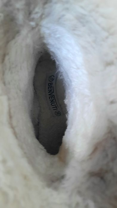 Încălțăminte îmblănită Benvenuti nr.36, interior 23cm