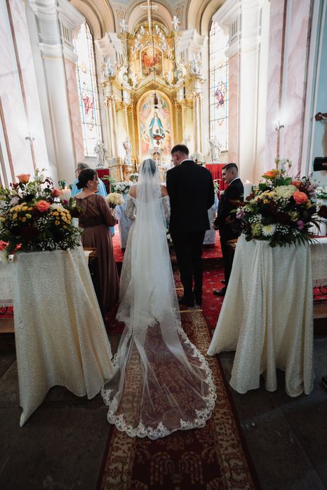 Rochie de mireasă din dantelă