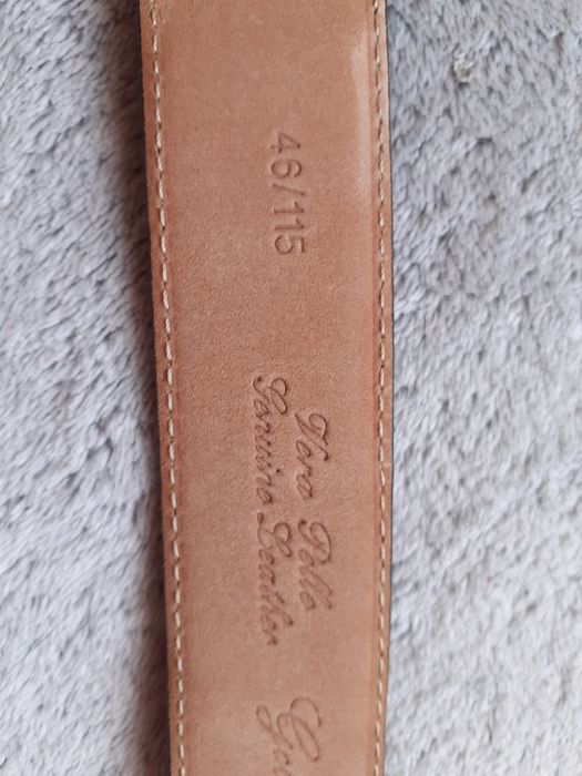 Gold Brothers curea piele made italy