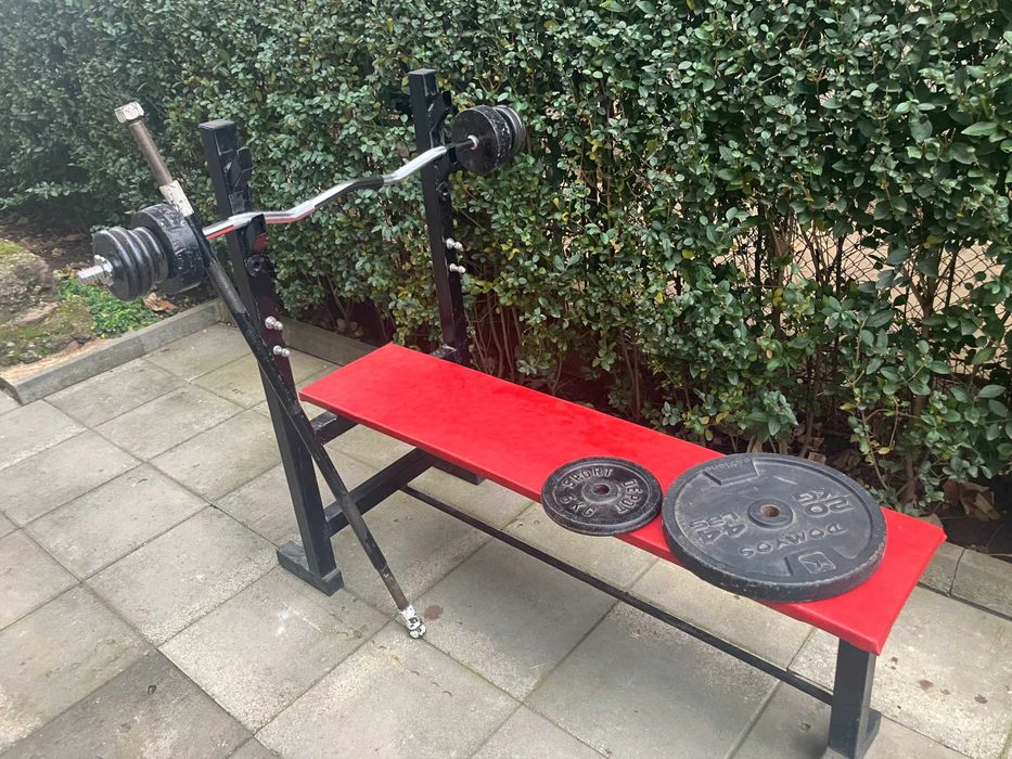 Лежанка, тежести и лостове