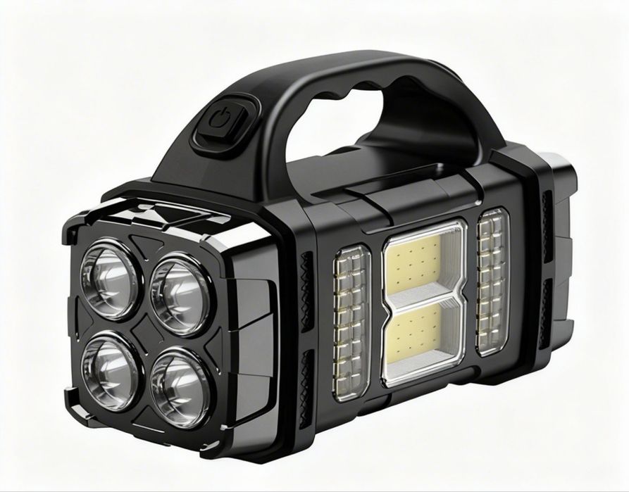 Мултифункционален LED Соларен Фенер с Power Bank функция!