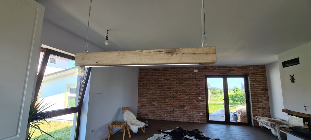 Lustra led cu telecomanda