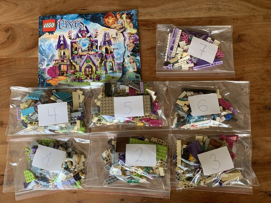 Lego Elves 41078 - Мистериозният небесен замък на Скайра