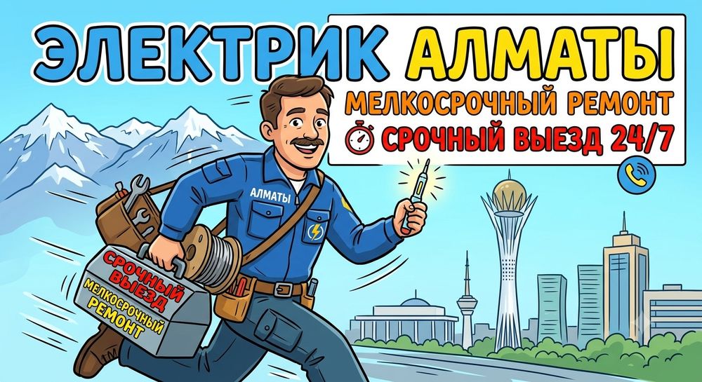 Электрик на дом, срочный выезд