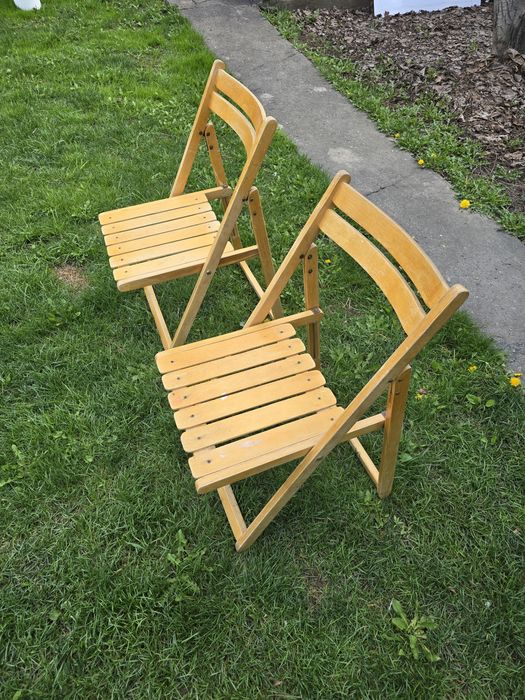 Стулья раскладные. С времён СССР.