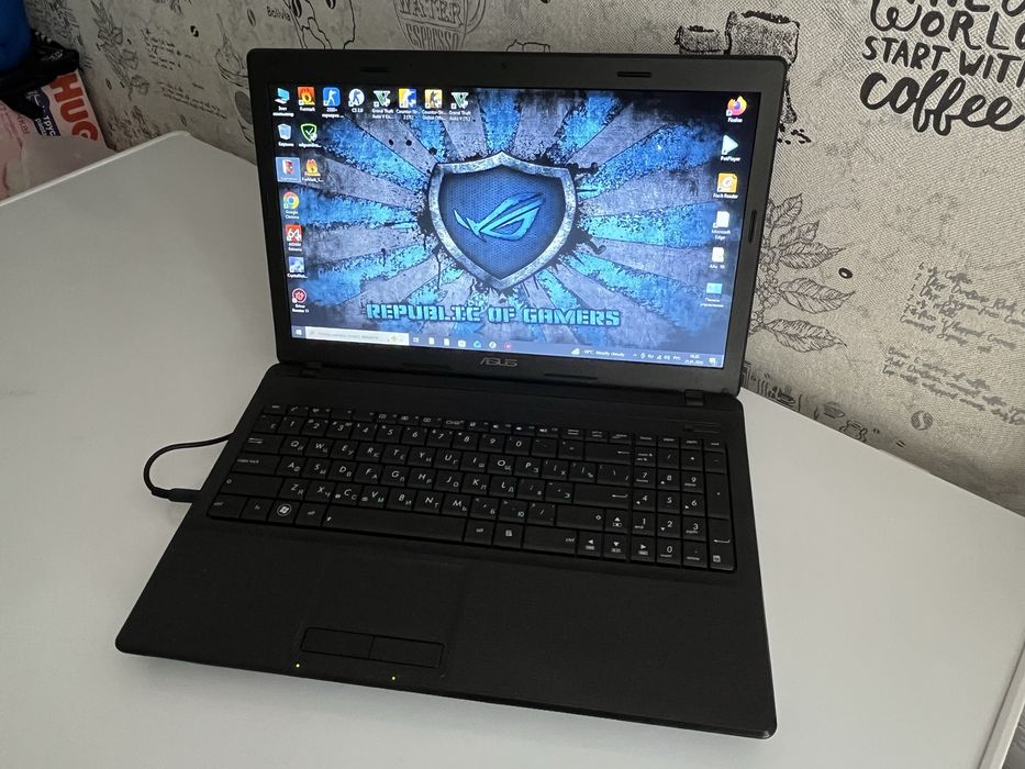Отличный 4х ядерный ноутбук asus