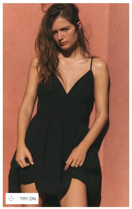 Нова черна рокля Zara S р-р