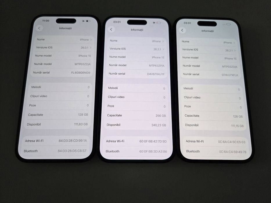 Iphone 15  128/256gb
